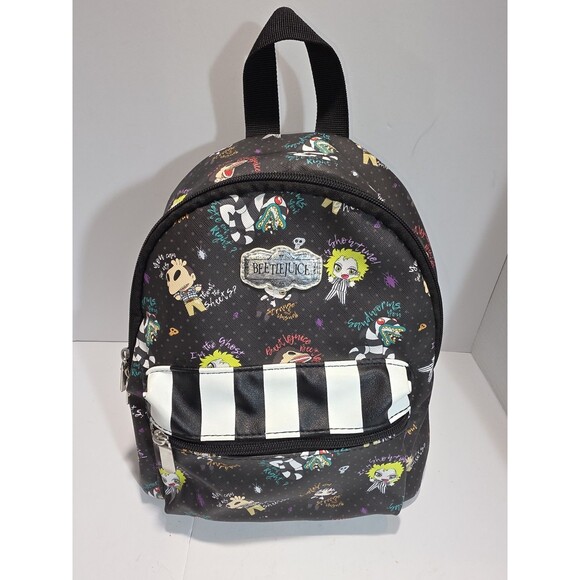 BEETLEJUICE BIOWORLD ~Mini BACKPACK~RARE main image 5